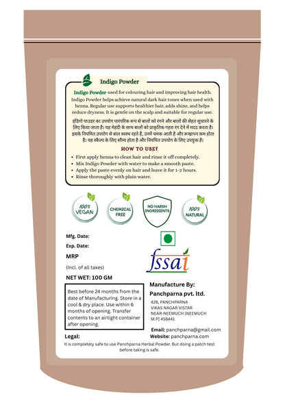 Panchparna Indigo Powder